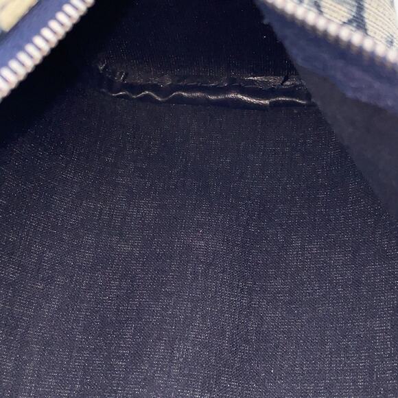 Vintage Christian Dior Trotter PVC x Leather No.2 Navy Multi-Pouch - Picture 6 of 13